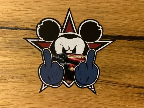 Bad mickey usa aufkleber - mickey,