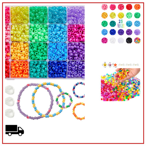 Pony perlen set 3300 - perlen, stück