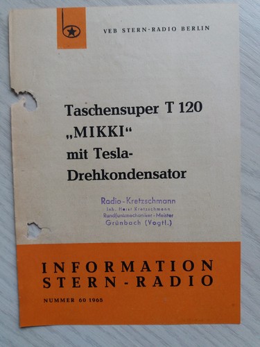 Information stern radio - information, stern-radio