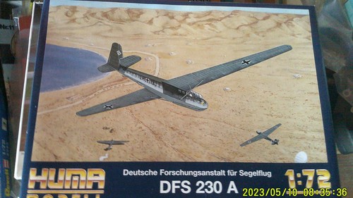 Huma dfs 230 lastensegler - huma, dfs-230