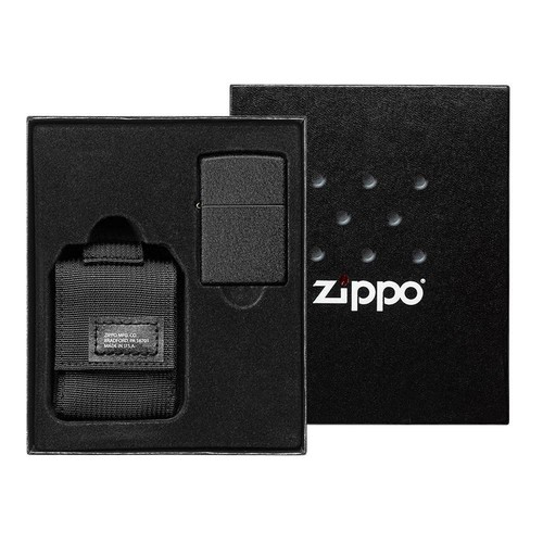 Zippo black crackle - -,