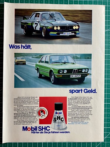 1975 mobil öl bmw alpina - mobil,