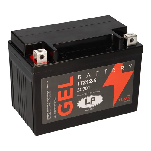 Landport ltz12 gel batterie - ltz12-s,