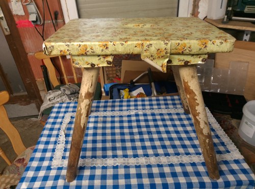 Antik holz schemel hocker - antik,