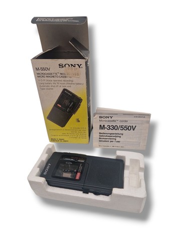 Sony 550v diktiergerät - ⚡sony,