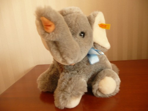 Steiff stofftier pummy elefant - steiff,