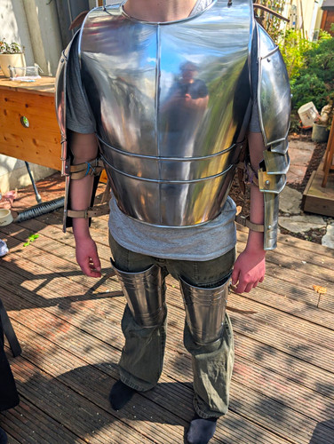 Larp plattenrüstung set - plattenrüstung,