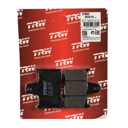 Trw bremsbelag organisch - bremsbelag,