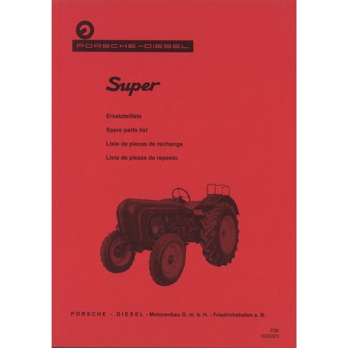 Porsche diesel traktor - traktor, super
