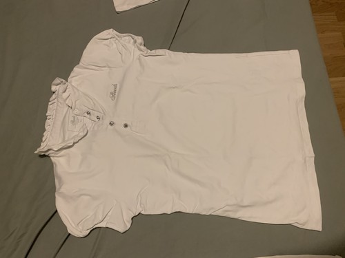 Weißes turniershirt damen - turniershirt,