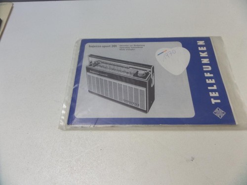Bedienungsanleitung telefunken - bedienungsanleitung,