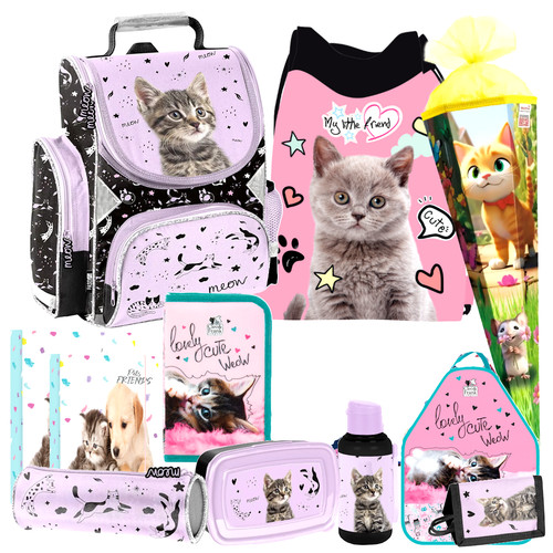 Katze cat set schulranzen - katze, 11