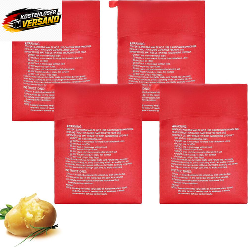 Kartoffelsack mikrowelle set - kartoffelsack,
