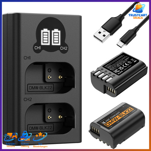 Akku 2er pack 2400mah - akku, lcd