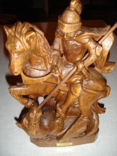 Gesch figur aus holz georg - gesch,figur,