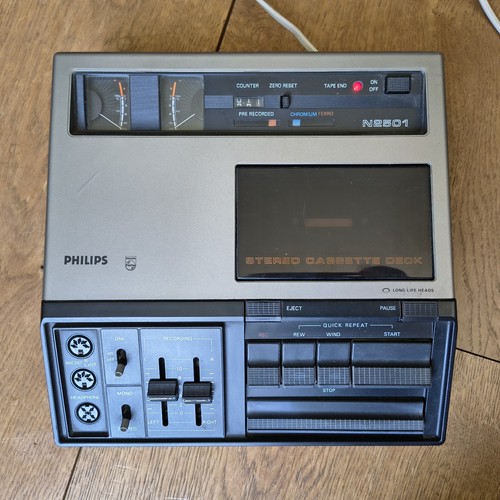 Philips n2501 stereo cassette - philips,
