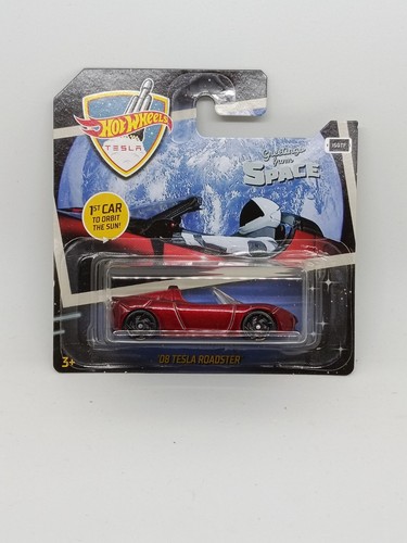 Hotwheels tesla roadster - hotwheels,, '08