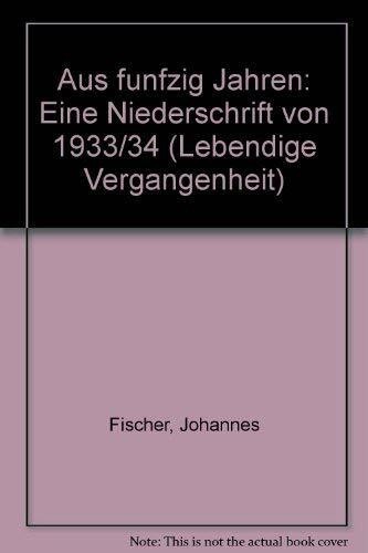 Aus fünfzig jahren eine - aus,