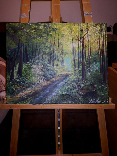 Original acrylbild auf - acrylbild,