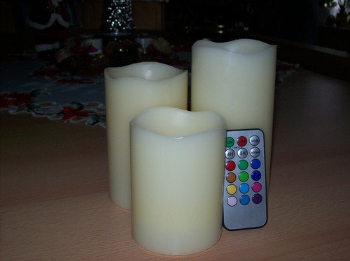 Flammenlose kerzen - flammenlose,