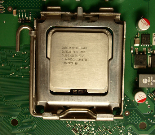 Cpu intel pentium e6600 - cpu, /