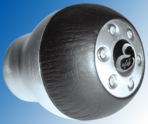Eufab schaltknauf chrom leder - schaltknauf, chrom-leder