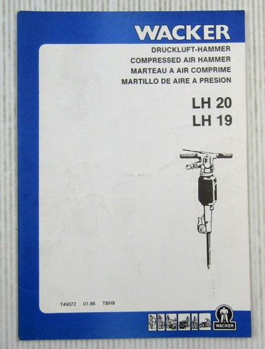 Wacker lh19 lh20 - wacker,