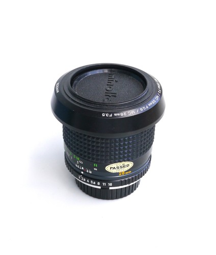 Minolta rokkor 28mm 2 0 - mc,