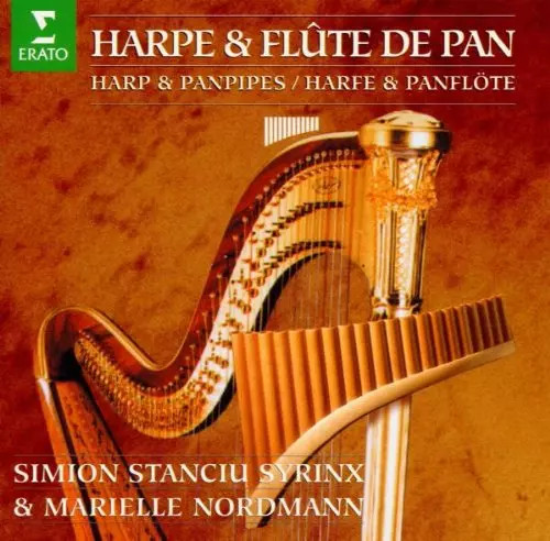Harpe flûte de - de, pan