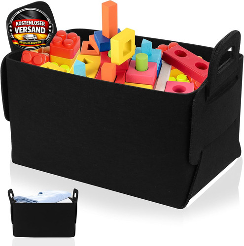 Filz aufbewahrungskorb set - filz,