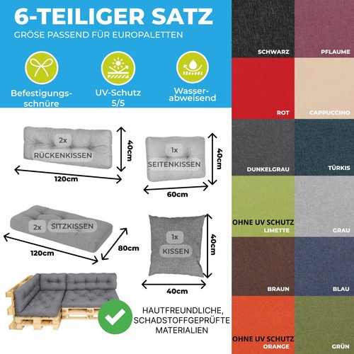 Pillows24 palettenkissen - pillows24,