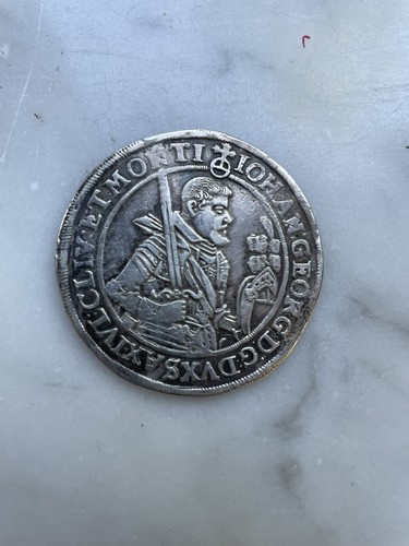 Münze johan georg sachsen - johan, 1