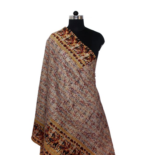 Vintage kantha schal seide - vintage,