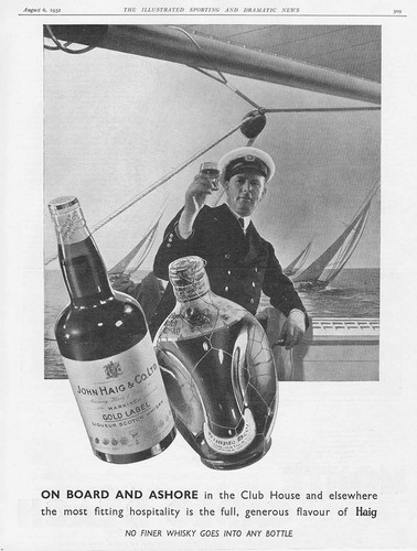Haig whisky marine motiv - whisky,