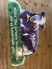 Altes milka emailschild die - milka,