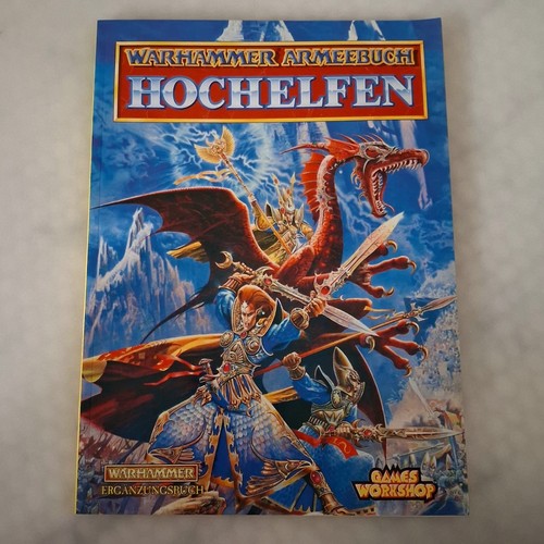 Warhammer armeebuch hochelfen - warhammer,