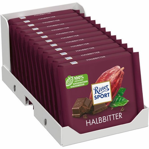 Ritter sport halbbitter - ✅,