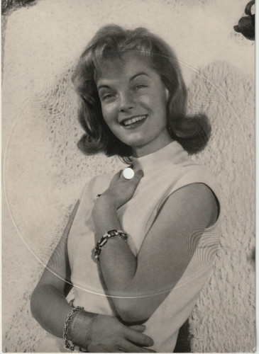 Schallbildkarte 1958 romy - ♫,