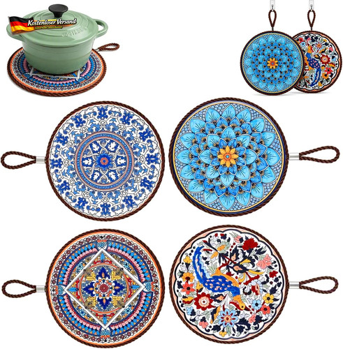 Untersetzer set keramik kork - keramik,