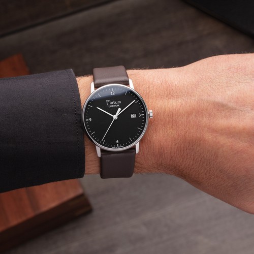 Bauhaus herrenuhr platum - herrenuhr,