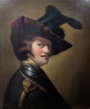Rembrandt nachfolger mann - ,