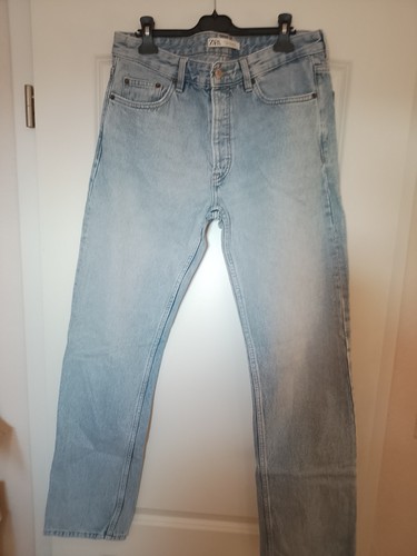 Zara herren jeans hellblau - zara,