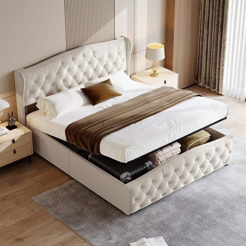 140x200cm hot boxspringbett - 140x200cm,