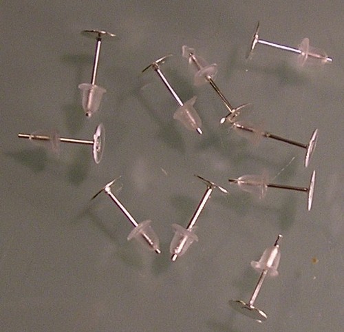 100 ohrstecker stopper - 100,