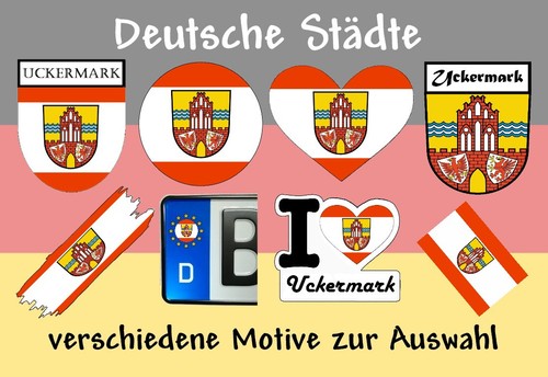 Aufkleber flagge wappen kfz - aufkleber-, flagge-wappen-kfz