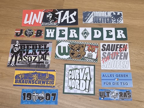 Aufkleber sticker mix fans - mix,