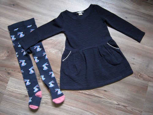 Sweatkleid strumpfhose - sweatkleid, (h&m)