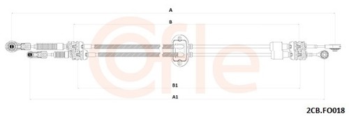 Seilzug schaltgetriebe cofle - seilzug,