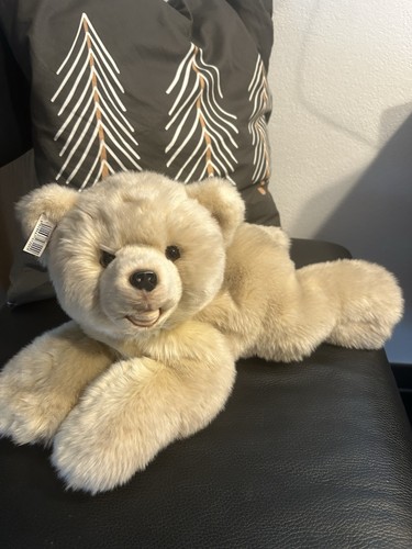 Eisbär liegend plüsch - -,