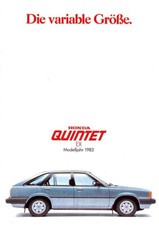 Honda quintet prospekt - honda, ex